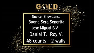 GOLD Open Line Novice - Dance 3: Showdance "Buona Sera Senorita" - Demo with music