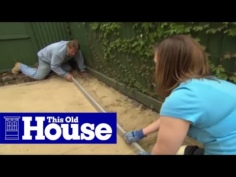 How to Build a Brick Patio | This Old House