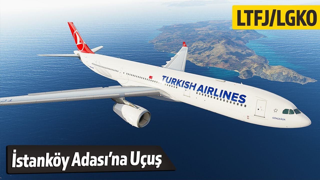 Geniş Gövdeli A330 ile Kos Adası'na İniyoruz! Prepar3D v5.2 (REX 5 Sky Force 3D)