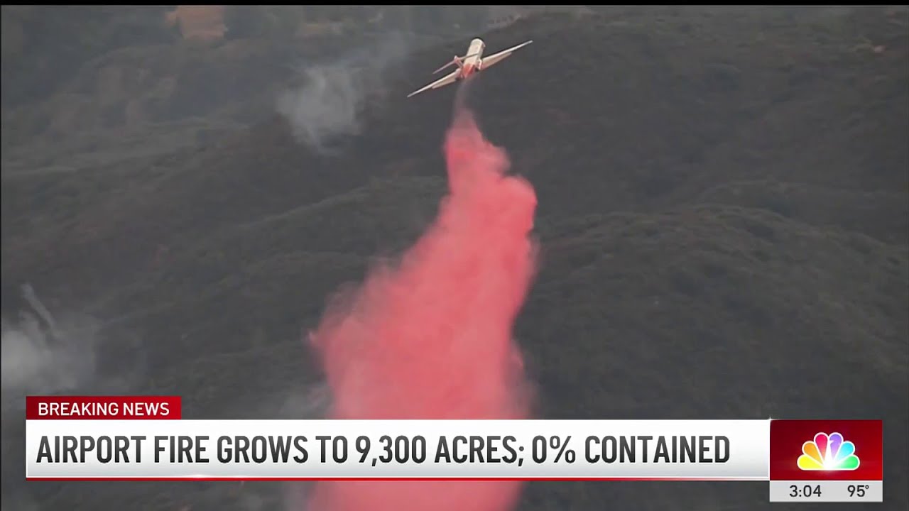 3,000 homes in Trabuco Canyon under evac order amid Airport Fire