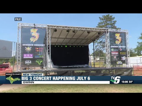 Big 3 concert is returning to Gwinn featuring Artist Chase Matthew