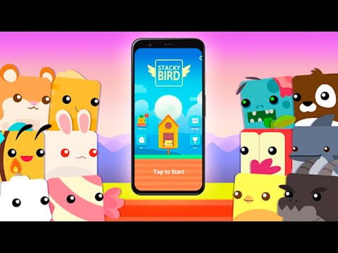 Stacky Bird - All Levels - YouTube