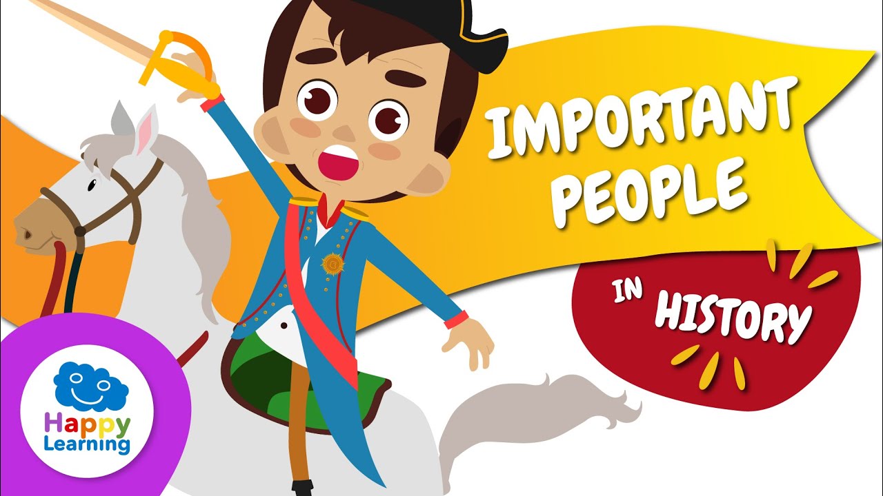 👑🎨 Meet Amazing Figures from HISTORY | Educational Videos for Children | @HappyLearningENG