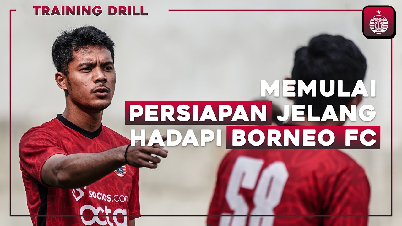 Skuad Persija Memulai Persiapan Jelang Hadapi Borneo FC | Training Drill