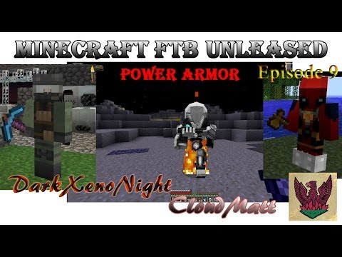 Minecraft FTB Episode 9 Power Armored Skeli