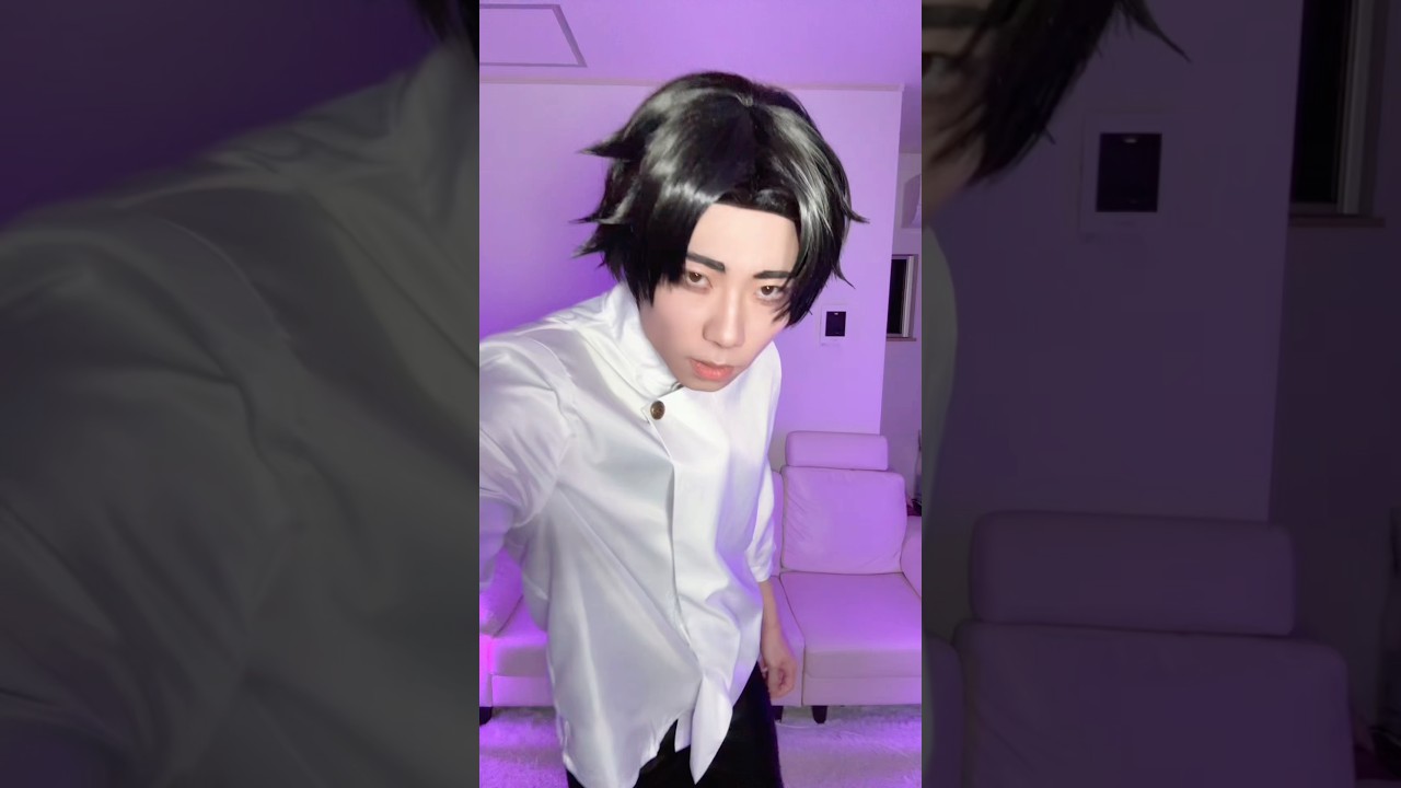 ウィッグ代用しました非力じゃない方の乙骨憂太です💪 #乙骨憂太 #コスプレ #jujutsukaisen #Cosplay