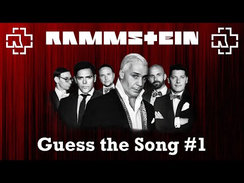 Guess the Song - Rammstein | QUIZ