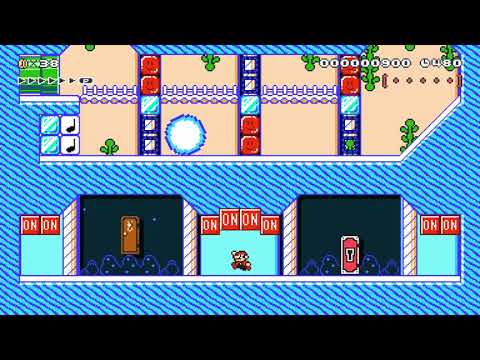 ◇★ Festive Winter Games ★◇ by SK★𝑓ishy 🍄 Super Mario Maker 2 ✹Switch✹ #apd