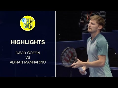 David Goffin vs Adrian Mannarino - Highlights - Open de Caen 2022