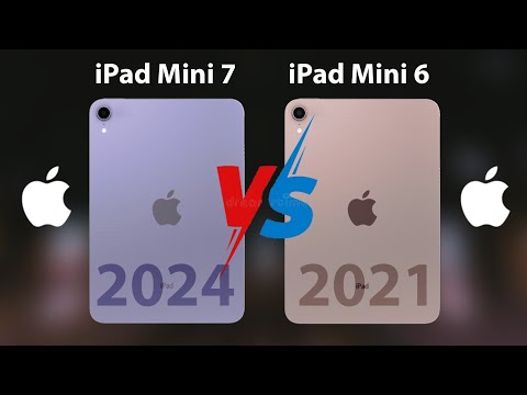 iPad Mini 7 2024 Vs iPad Mini 6 2021