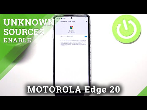 How to Enable Unknown Sources on MOTOROLA Edge 20 – Allow App Installation