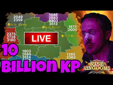 🔴Hitting 10 Billion KP This Stream! (ZONE 6 OPENING LIVE) 🔥 Rise of Kingdoms