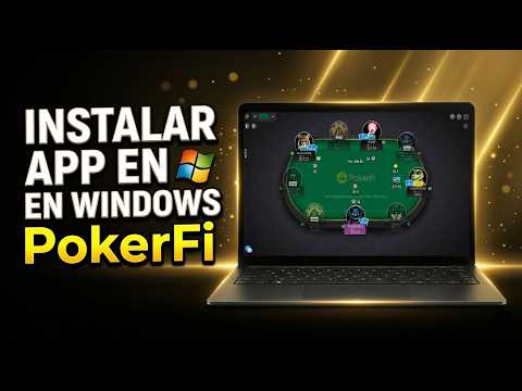 Tutorial en video: Instalar app PokerFi en Windows
