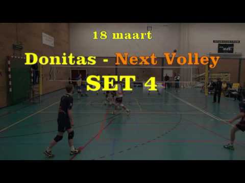 DONITAS H1 -  NEXT VOLLEY H1 18-03-2017 SET 4