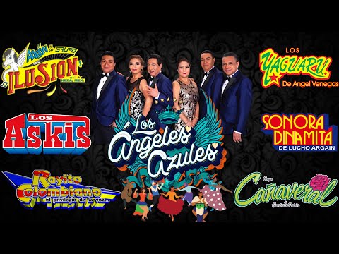Cumbias Inolvidables para Bailar – Los Ángeles Azules, Cañaveral, Yaguaru
