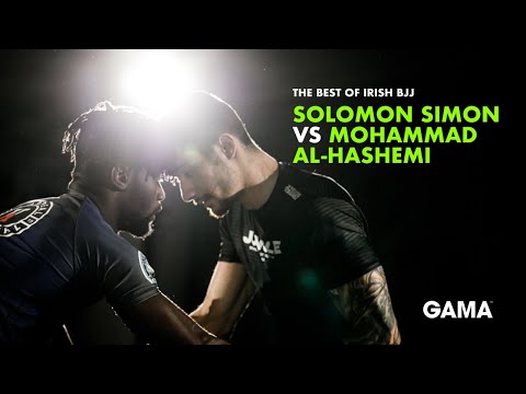 GAMA: Solomon Simon vs Mohammad Al-Hashemi at BJJ competition in Ireland