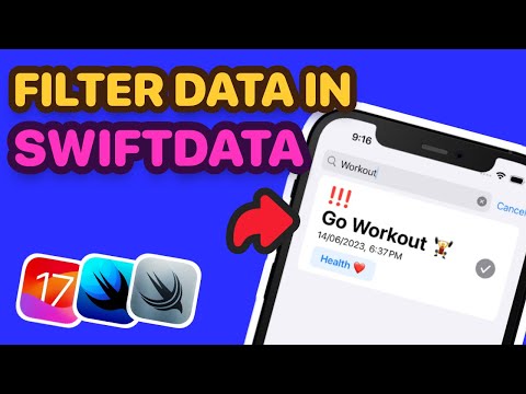 Easily Add Filtering In SwiftData Using Searchable 🕵🏾‍♂️ | Filter in SwiftData thumbnail