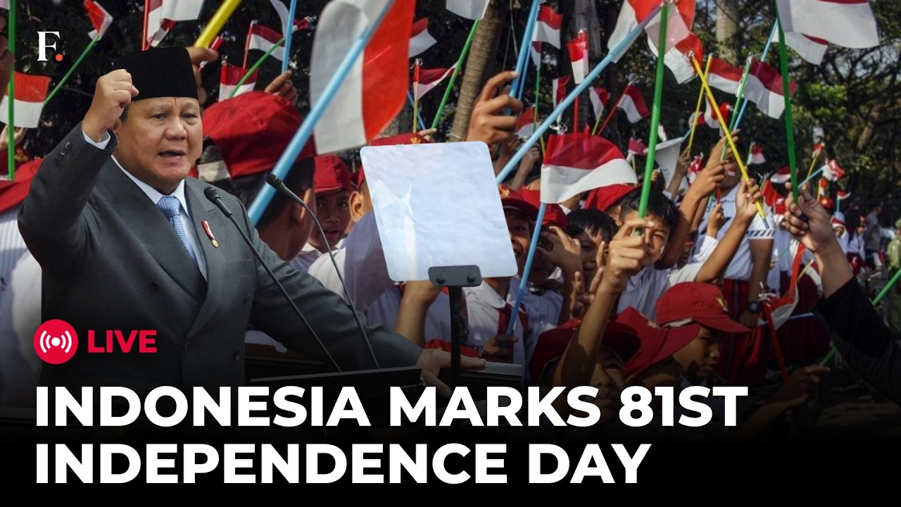 Indonesia Independence Day LIVE | Prabowo Subianto Leads Indonesia’s 81st Independence Day