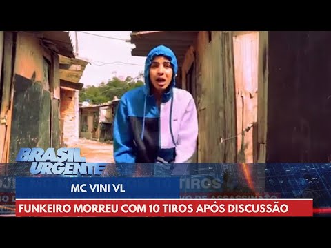 MC Vini VL é morto com 10 tiros na porta de balada | Brasil Urgente
