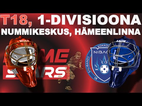T18 1. divisioona. Häme Stars - Nibacos. Nummikeskus, Hämeenlinna 21.11.2021