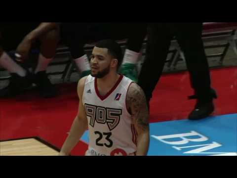 Raptors 905 Highlights: VanVleet and Toupane Close First Half - February 23, 2017
