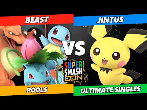 SSC 2022 - Beast (Pokemon Trainer) Vs. Jintus (Pichu) Smash Ultimate Tournament