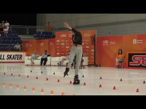 2019 WRG Inline Freestyle Classic Slalom SRW Final 2nd Place Kuznetsova Daria (RUS)
