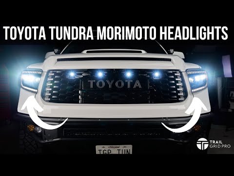Morimoto XB LED Headlight Install in Toyota Tundra | Trail Grid Pro