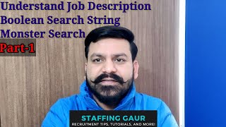 How to understand Job Description | Making Boolean String | US Recruitment | In Hindi