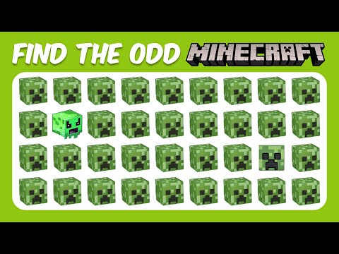 Find the ODD One Out - Minecraft Edition | Emoji Quiz