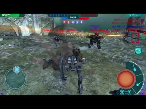 War Robots Japanese FIGHT CLUB TECH vs ZEON