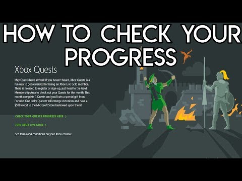 HOW TO TRACK XBOX QUESTS PROGRESS!