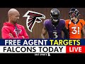 Falcons Today LIVE: Top Free Agent Targets & Updated Depth Charts Following 2024 NFL Draft
