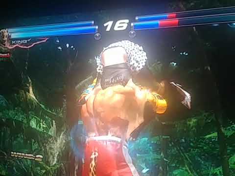 Tekken Tag Tournament 2 King Muscle Buster on Lili Ko Ryona 2