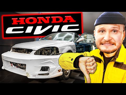 ALLES geht schief... (BREITBAU Honda Civic)