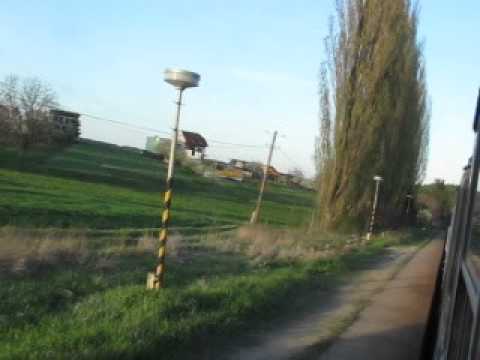 Cesta osobním vlakem (854 + "054" + "954") ze Zastávky u Brna do Rapotic