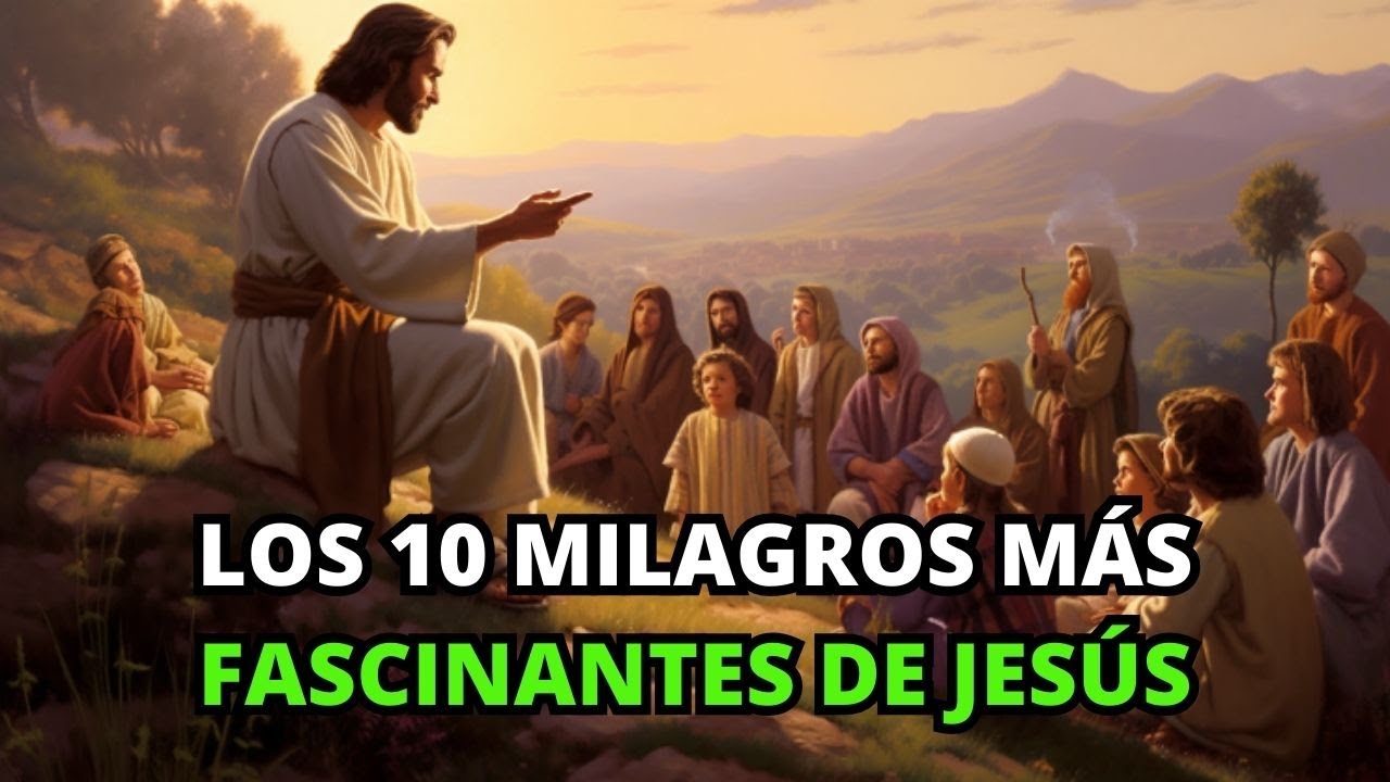 Los 10 milagros más fascinantes de Jesús | Milagros De La Biblia