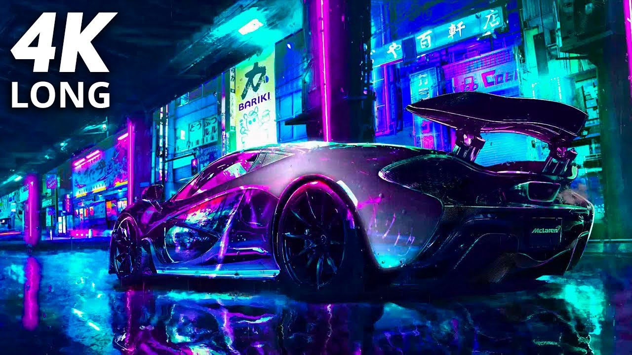 McLaren P1 Night Rain [Long Version] - Relaxing Live Wallpaper 4K - Infinite Loop / Wallpaper Engine