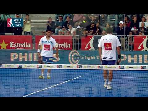 Un beau point de padel dans et en dehors du terrain…