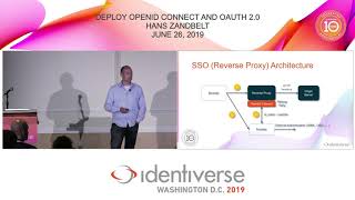 Deploy OpenID Connect and OAuth 2.0 with a Reverse Proxy Architecture - June 26 | Identiverse 2019