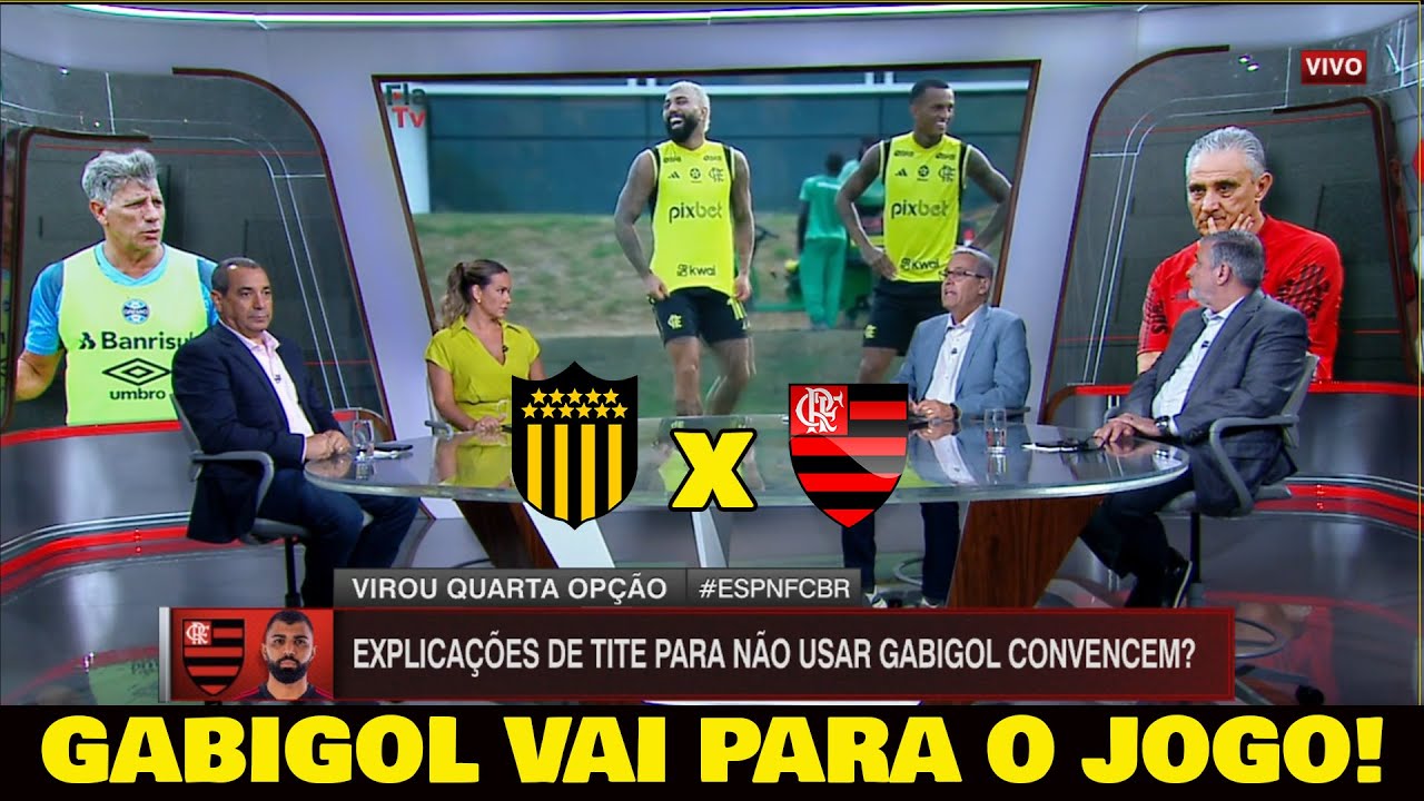 GABIGOL SERÁ TITULAR CONTRA O PEÑAROL? OLHA O QUE ZINHO E PASCOAL FALARAM DO TITE...