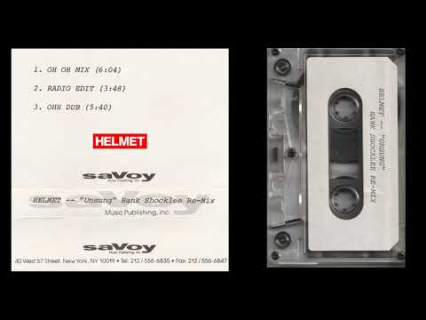 HELMET "Unsung" (Hank Shocklee Re-mix) Rare*