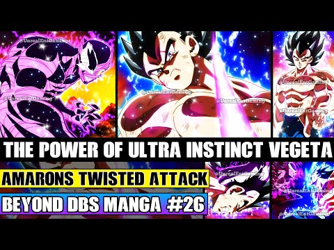 Dragon Ball Kakumei The Power Of Ultra Instinct Vegeta Vs Amaron! A Sinister And Shocking Outcome