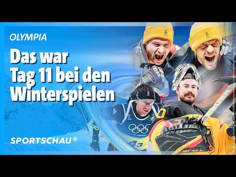 Bob-Dreifachtriumph: Lochner mit Gold vor Friedrich – Highlights vom 17.02. | Olympia | Sportschau