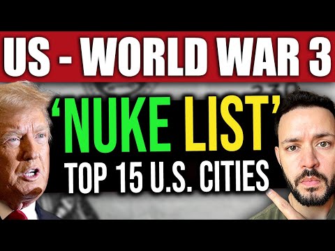 Top 15 U.S. Cities on the NUKE LIST - World War 3