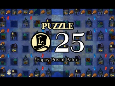 Puzzle Solution: Puzzle 25 - Puppy Postal Patrol (Professor Layton vs Phoenix Wright: Ace Attorney)
