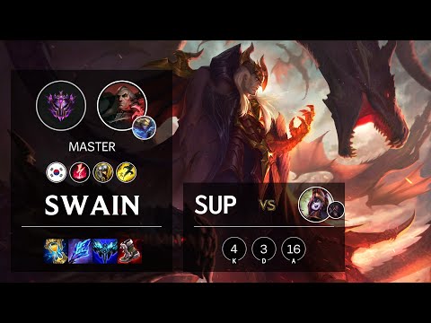 Swain Support vs Lulu - KR Master Patch 11.19