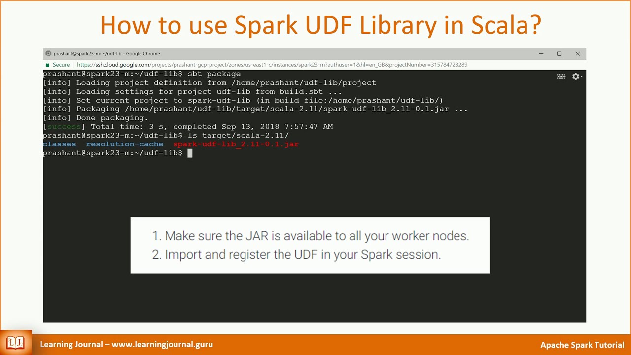 Spark Tutorial - Scala and Python UDF in Apache Spark