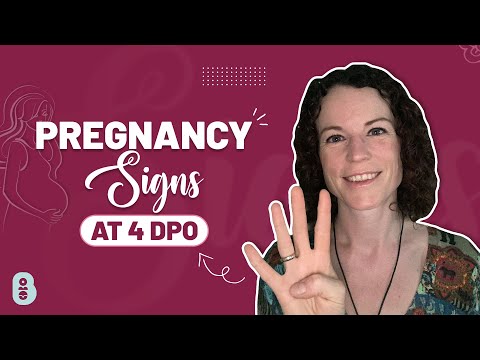 Pregnancy signs at 4 DPO