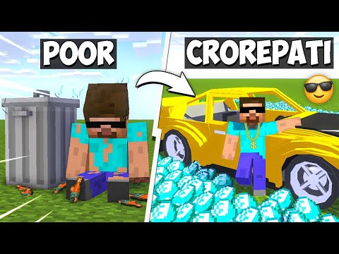 HOW I BECAME A CROREPATI in this Minecraft SMP...